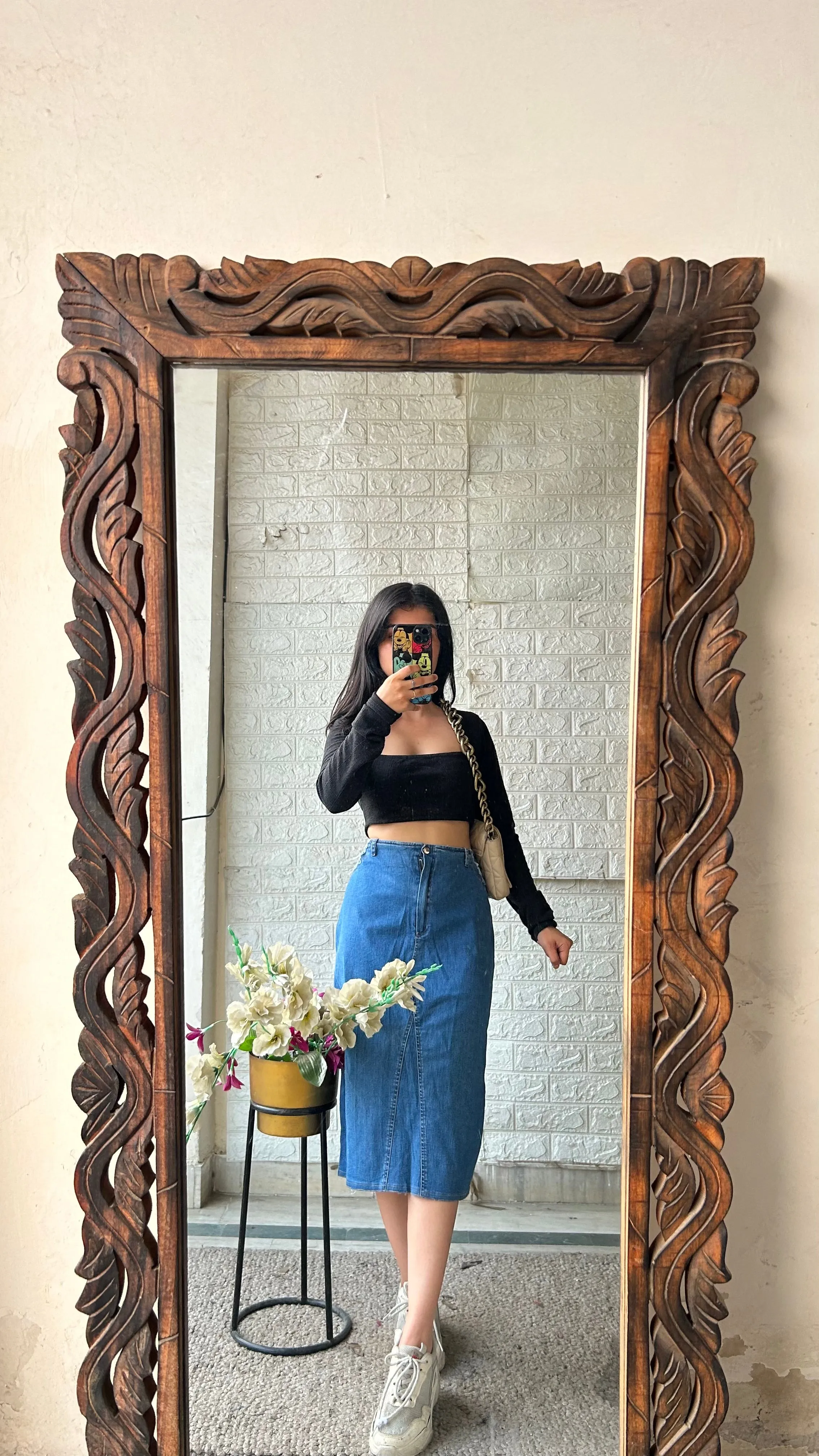 101) Korean skirt 30 waist/l:24