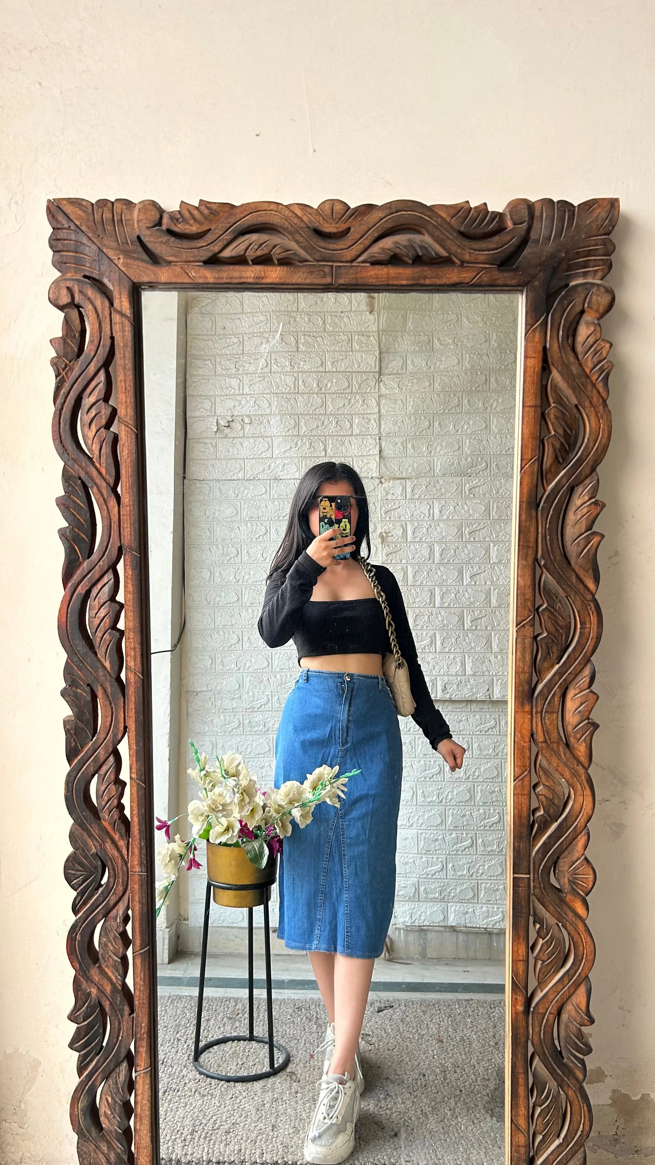 101) Korean skirt 30 waist/l:24