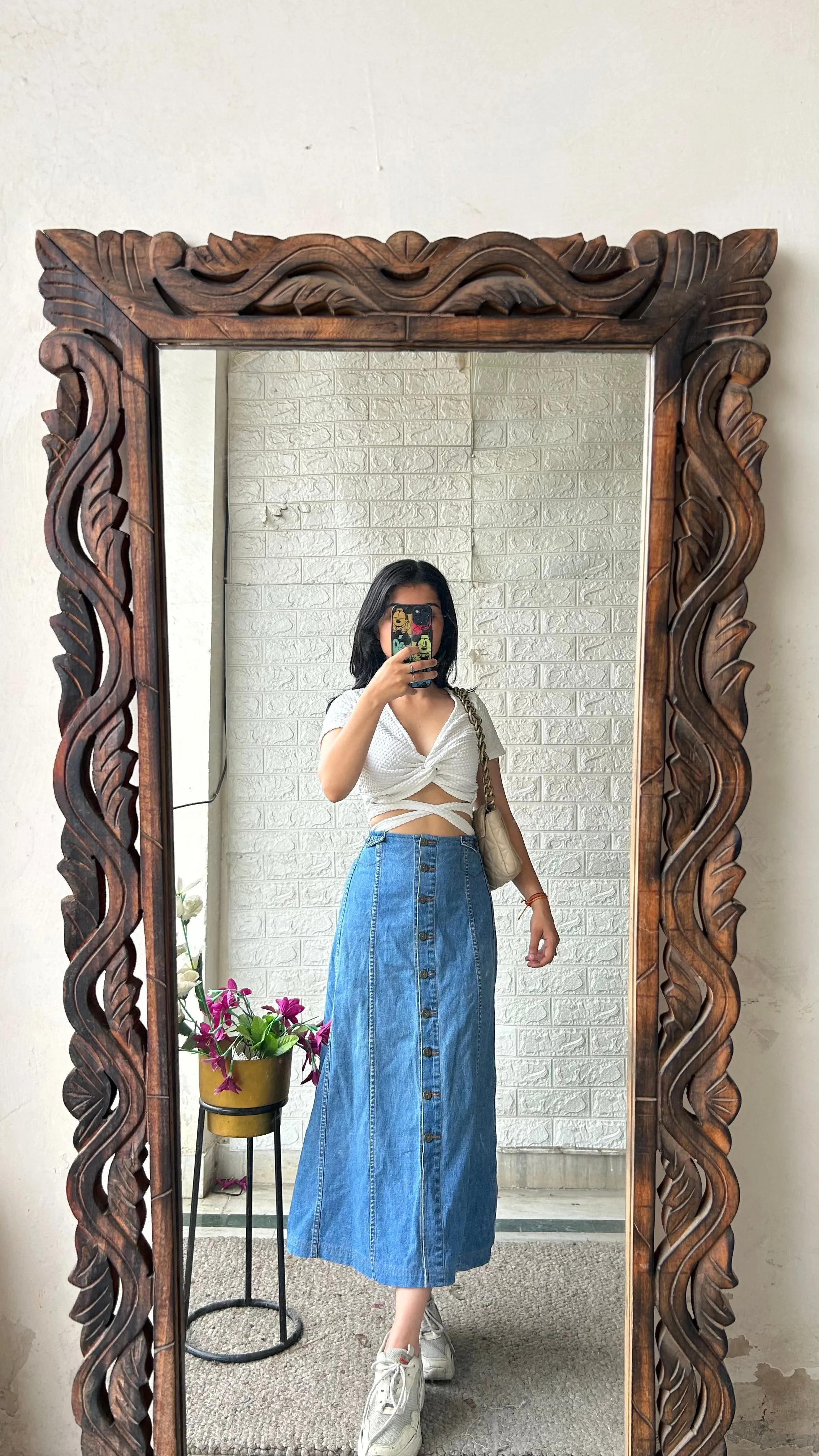 17) Korean skirt waist:30/l:25