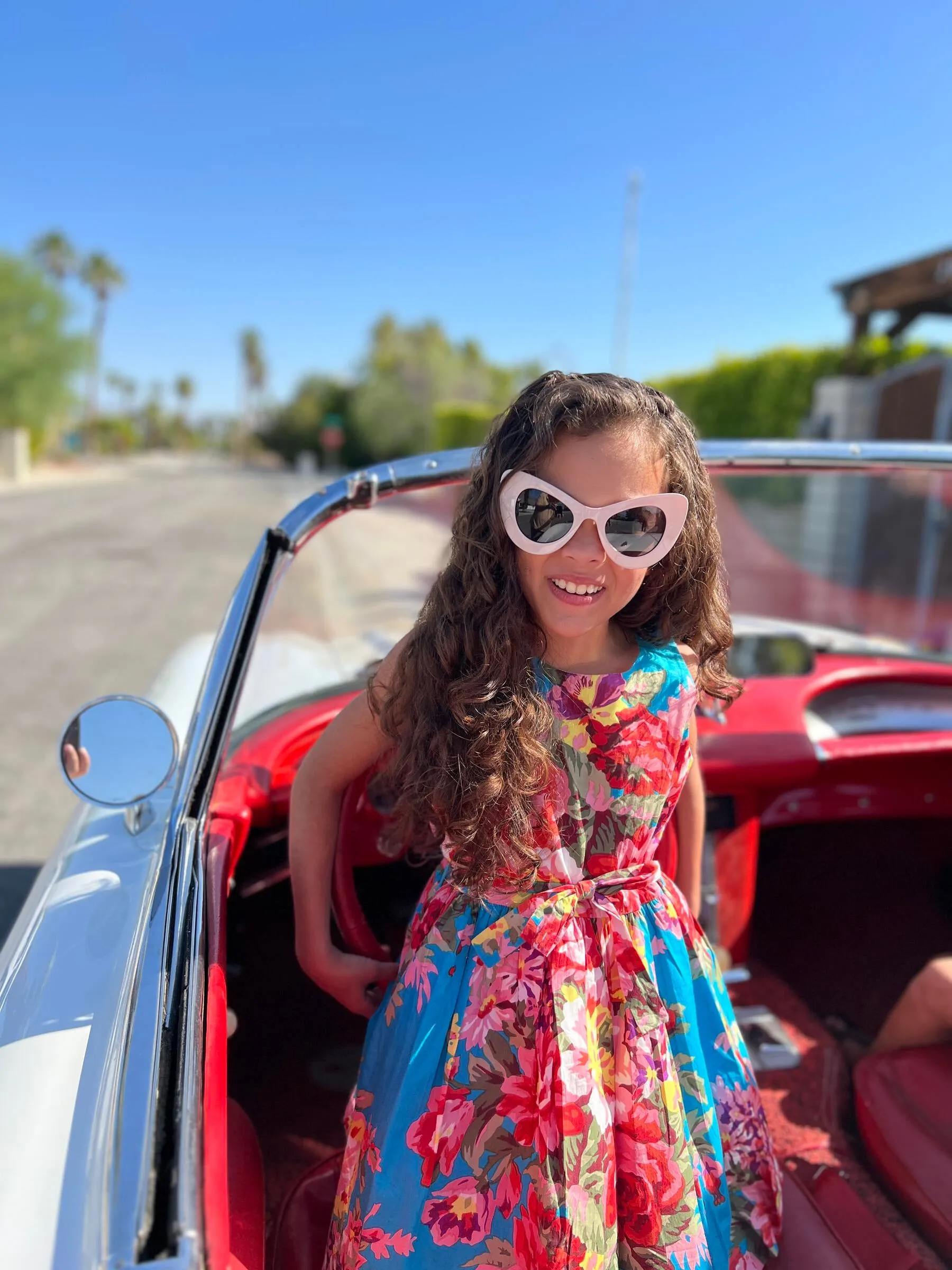 50's petticoat dress: Palm Springs