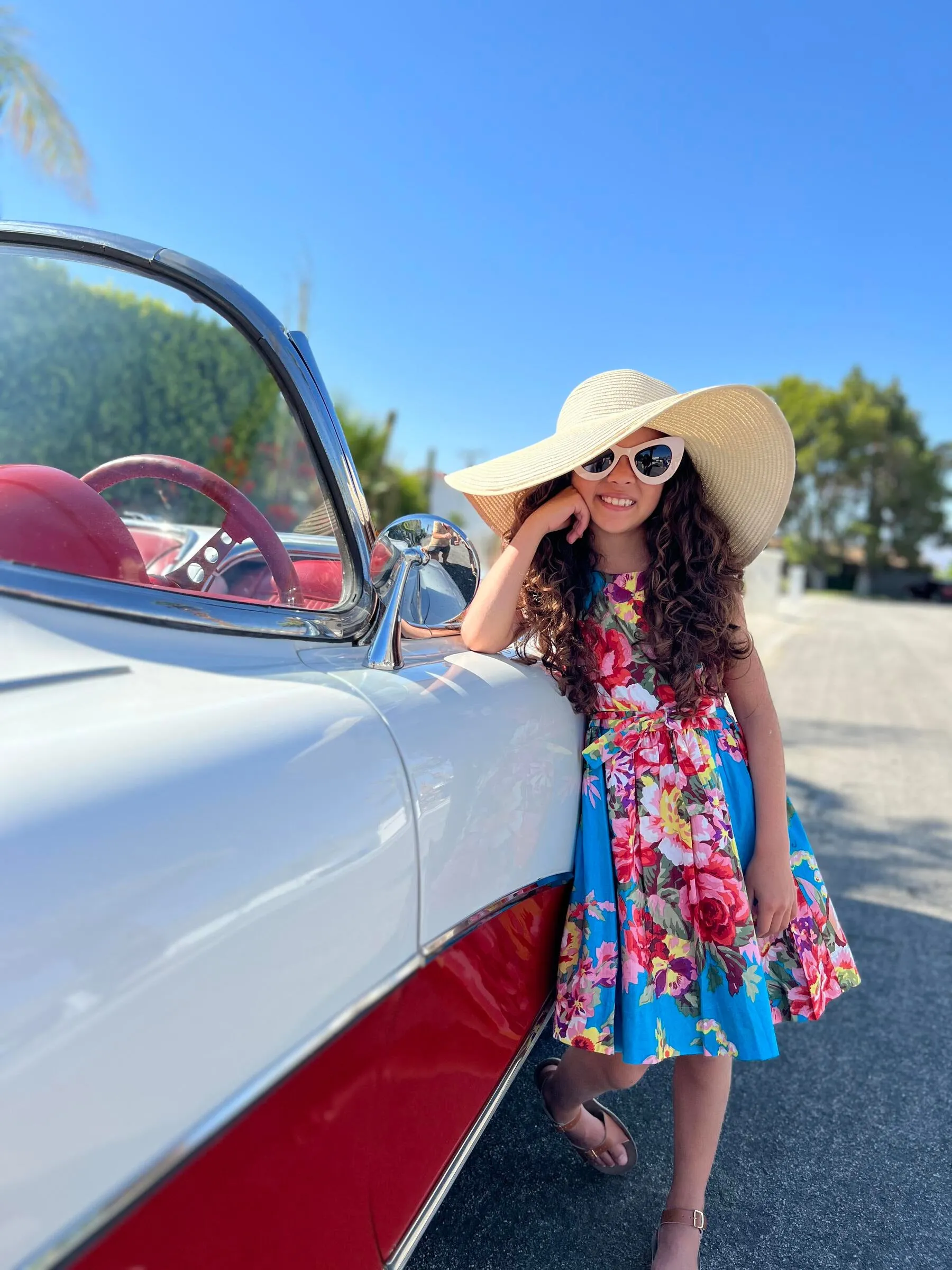 50's petticoat dress: Palm Springs