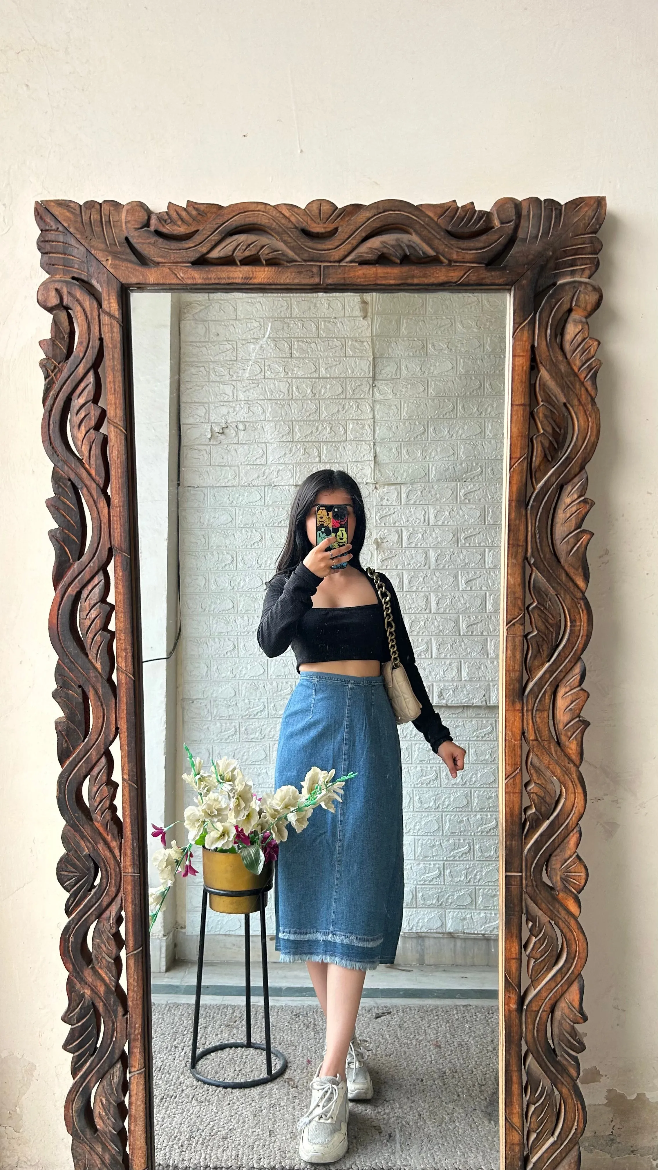 93) Korean skirt (32 waist/l:26)