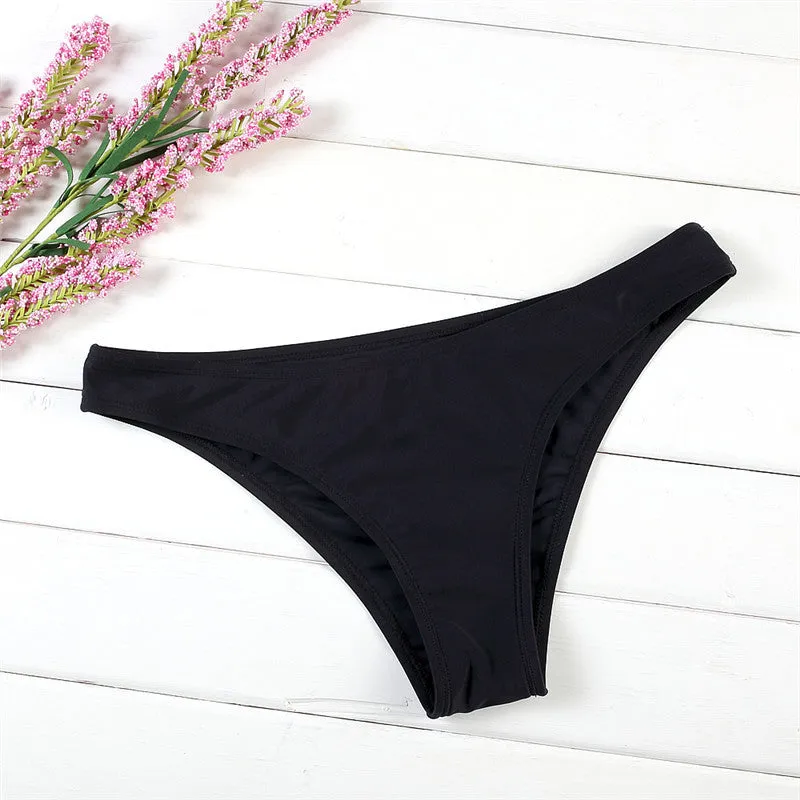 Beach Babe Halter Cut Out Bikini