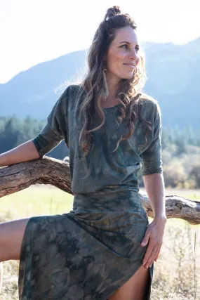 Birch Tree Dress - Shibori