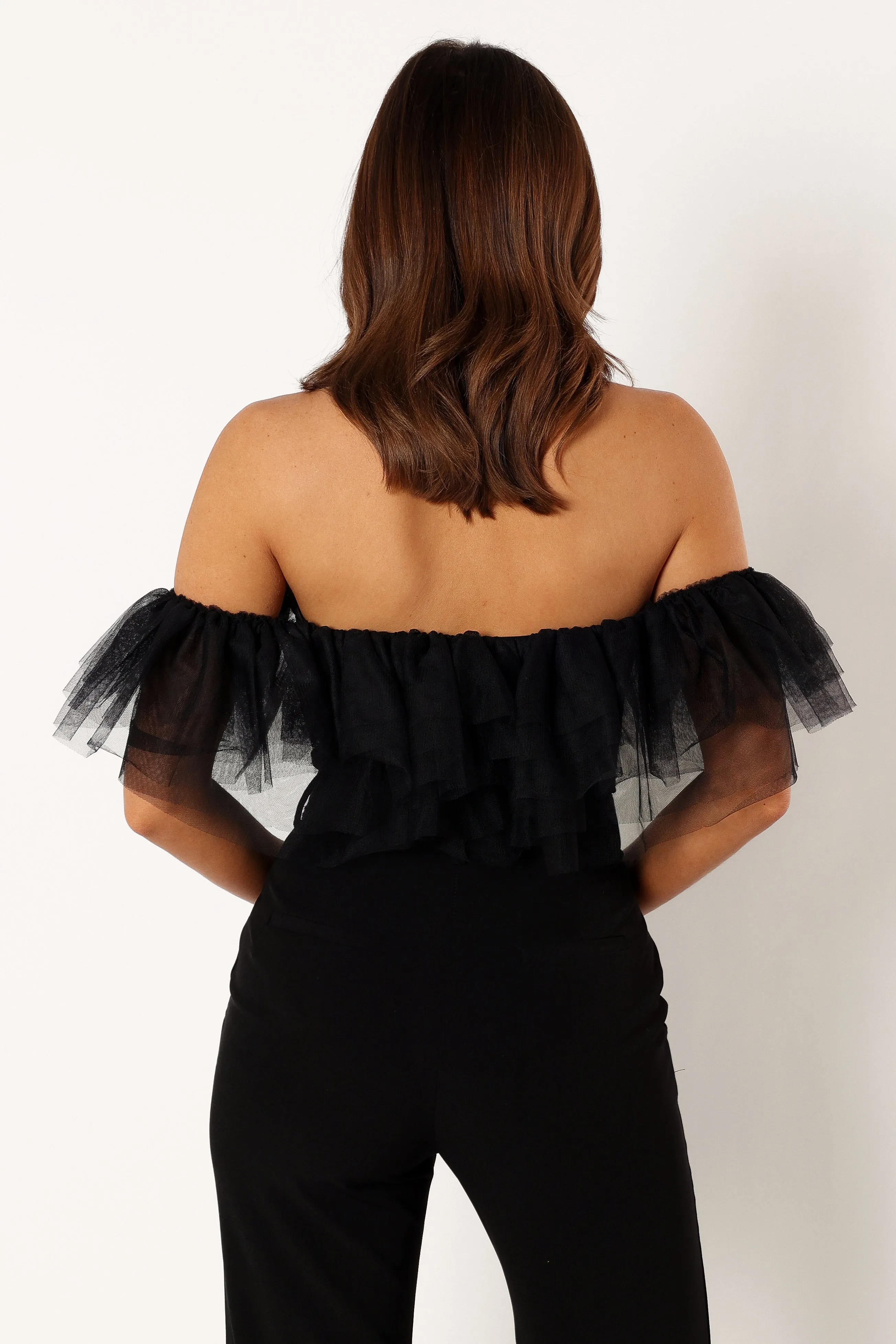 Dae Off Shoulder Bodysuit - Black