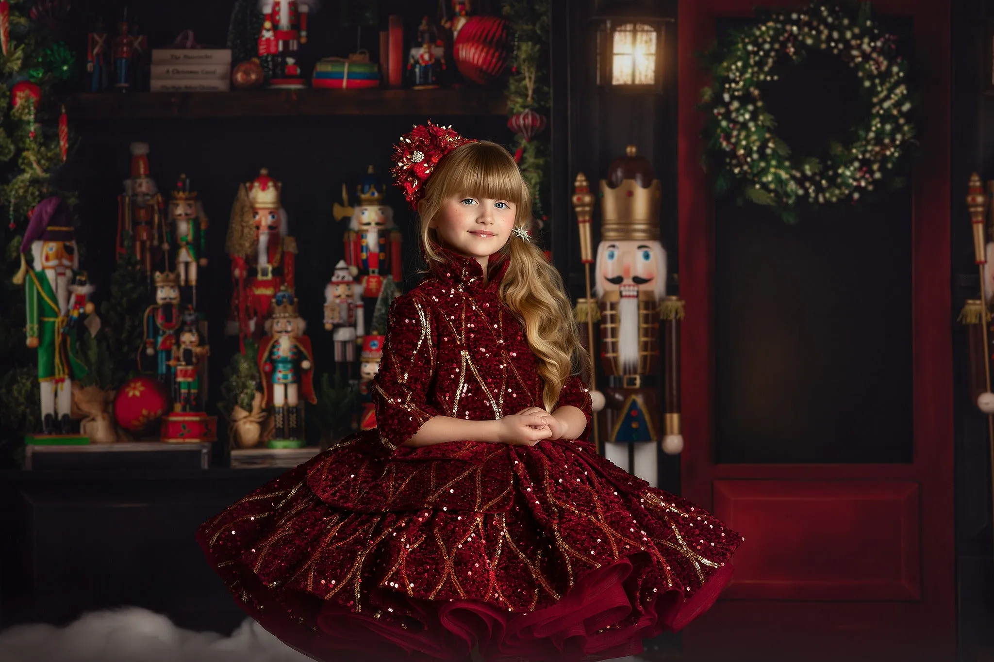 For a limited time! "Nutcracker" With Sleeve Option Petal Length Dress  Editorial Dress, Couture Gown, Special Occasion Dress