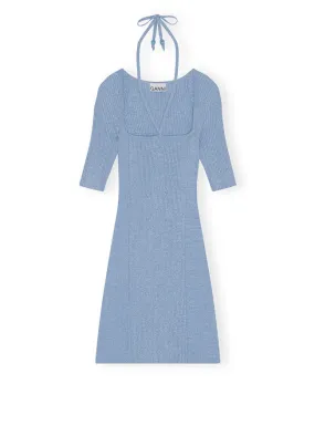 Ganni Melange Knit Mini Dress K1893