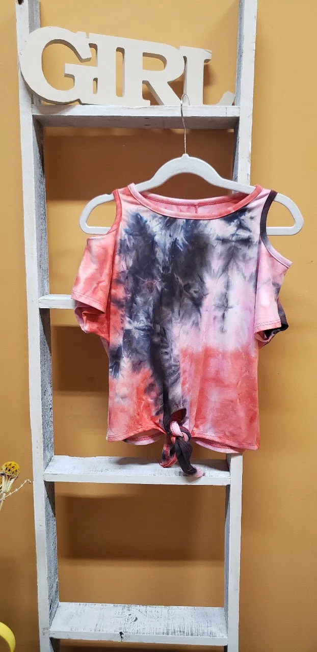Girls Cold Shoulder Top