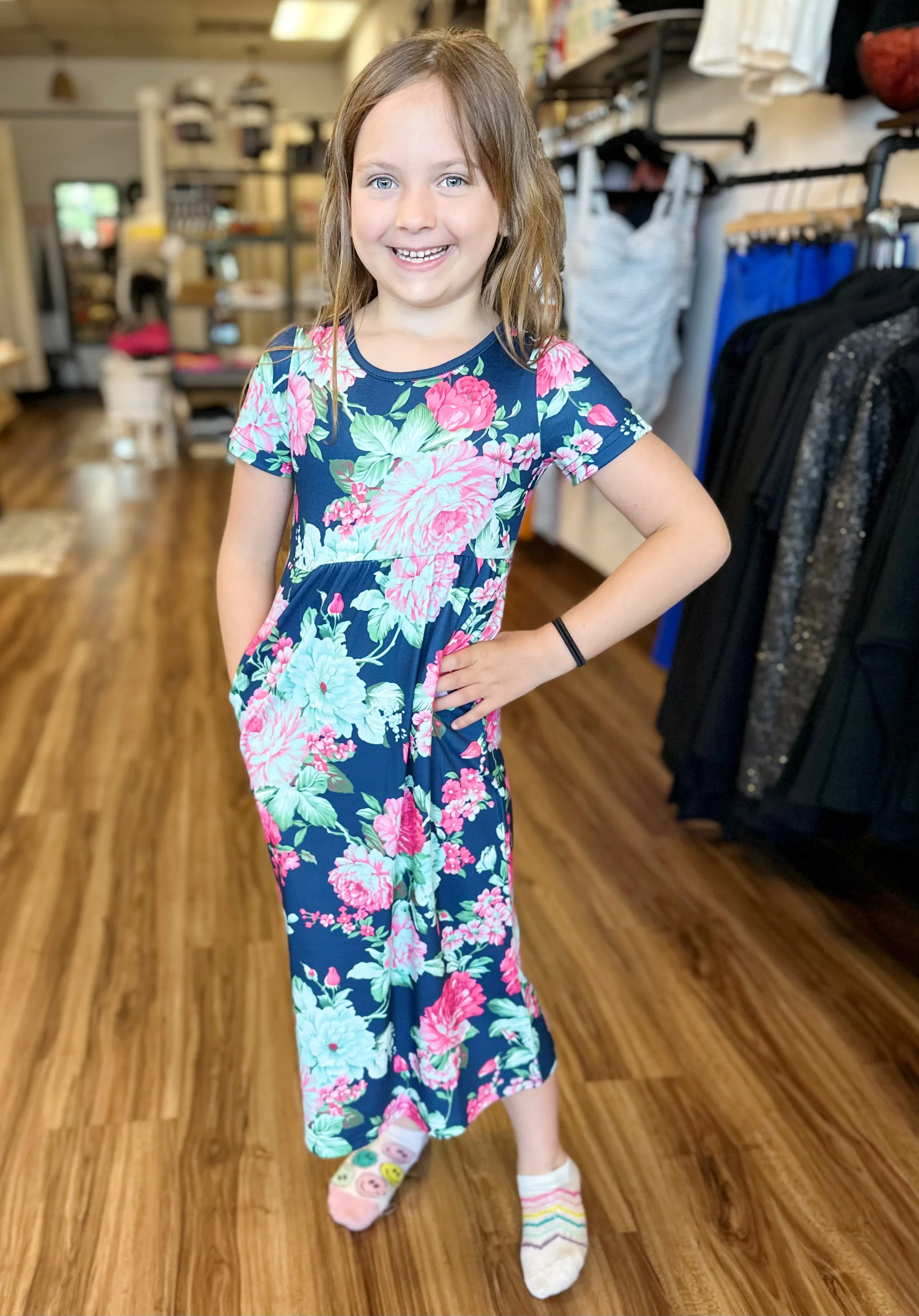 Gracie - Little Girl Maxi Dress