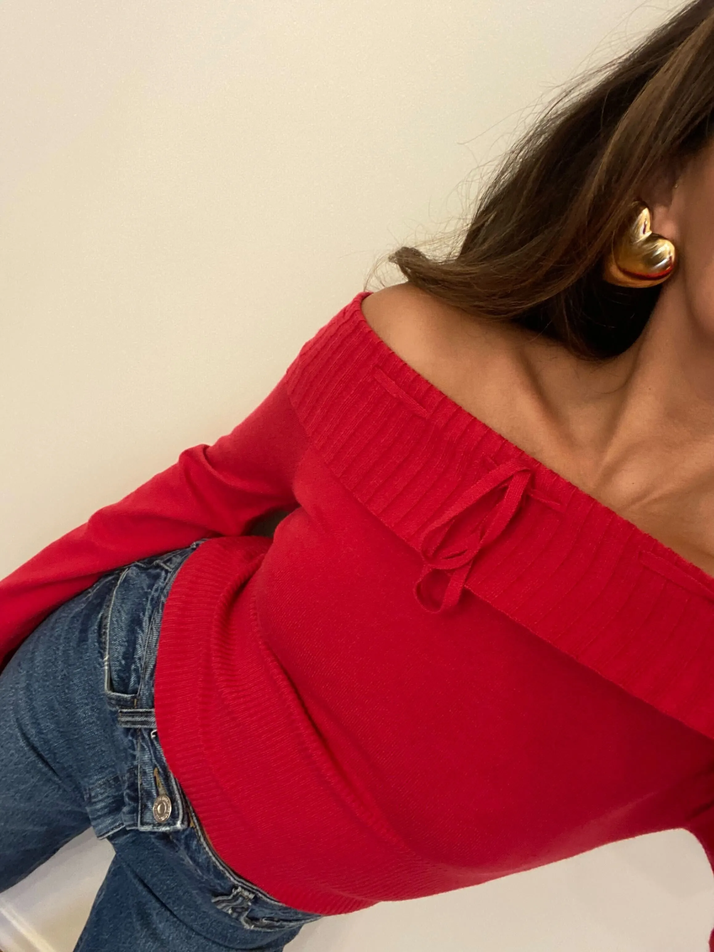 Lana Off Shoulder Sweater