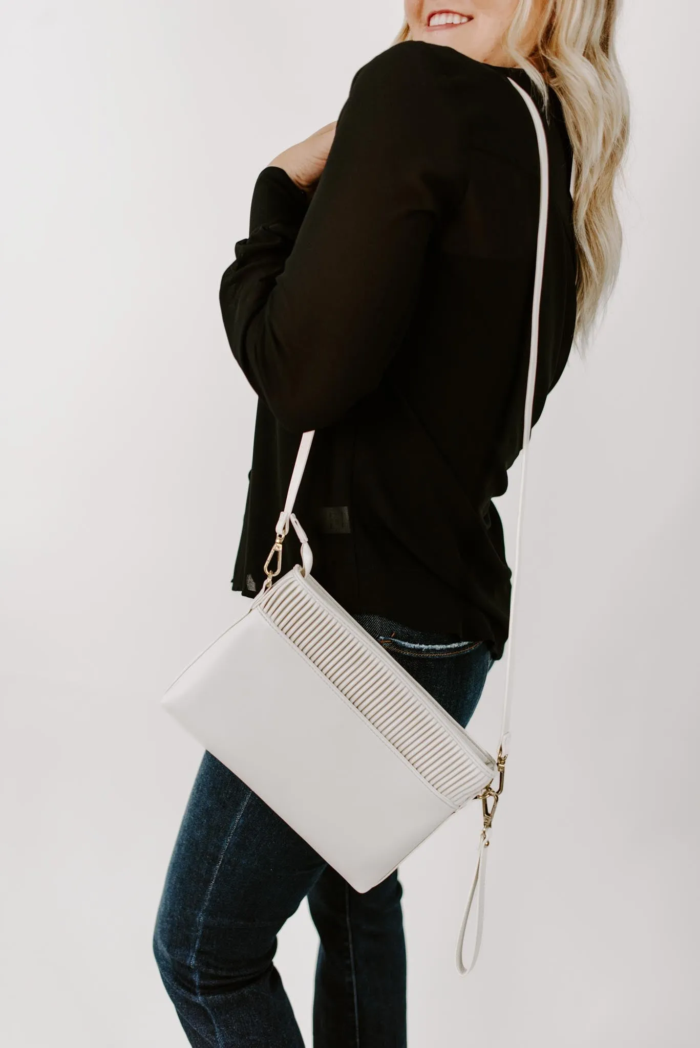 LeAnne Pleated Clutch Pouch