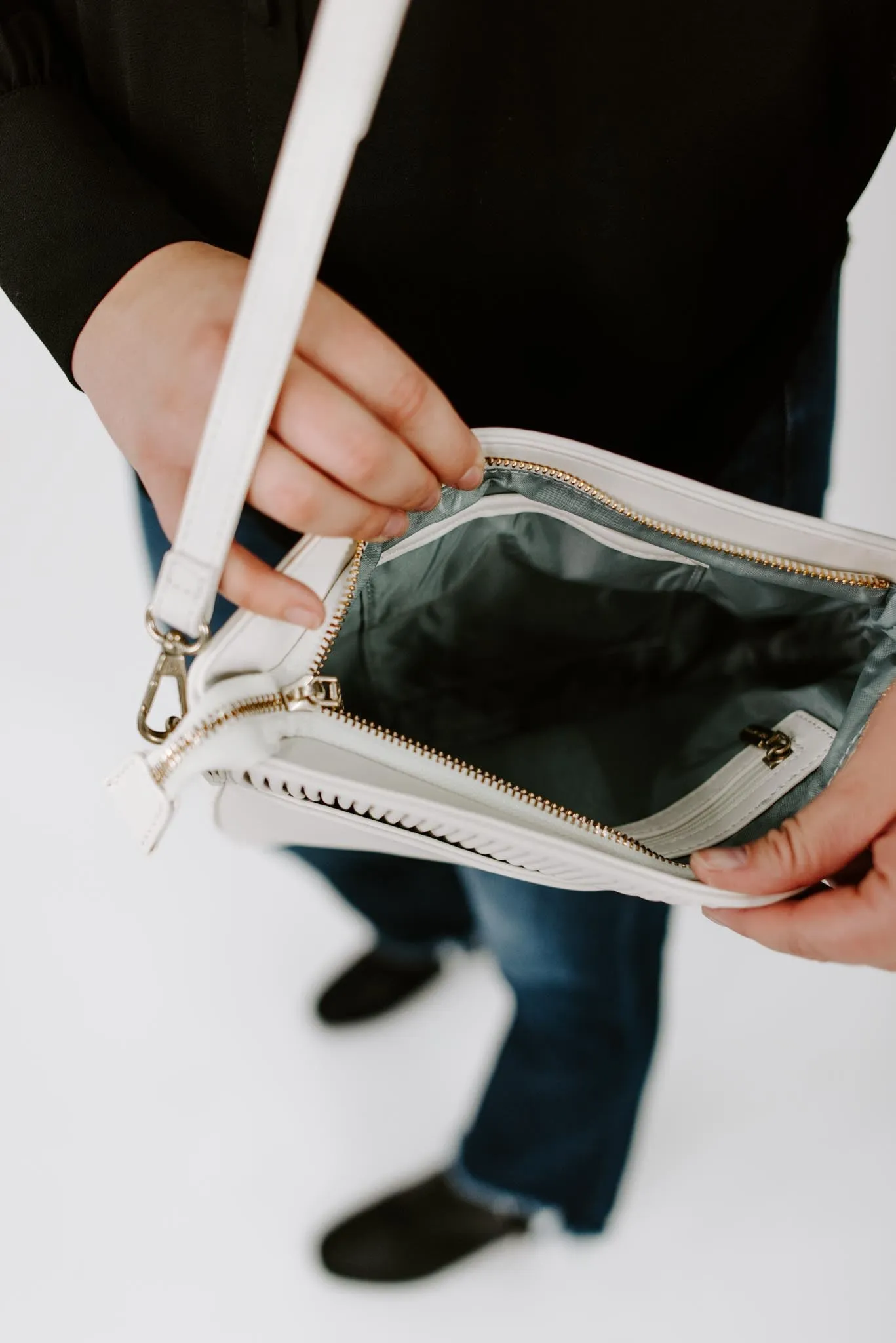 LeAnne Pleated Clutch Pouch