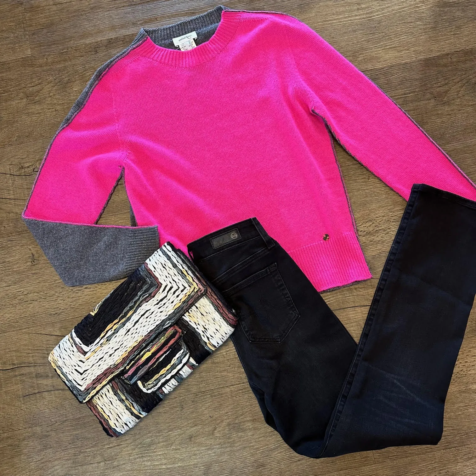 Mari High Rise Slim Straight in city by AG