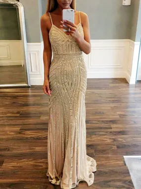 Mermaid Vintage Prom Dress Beautiful Tulle African Prom Dress ER570