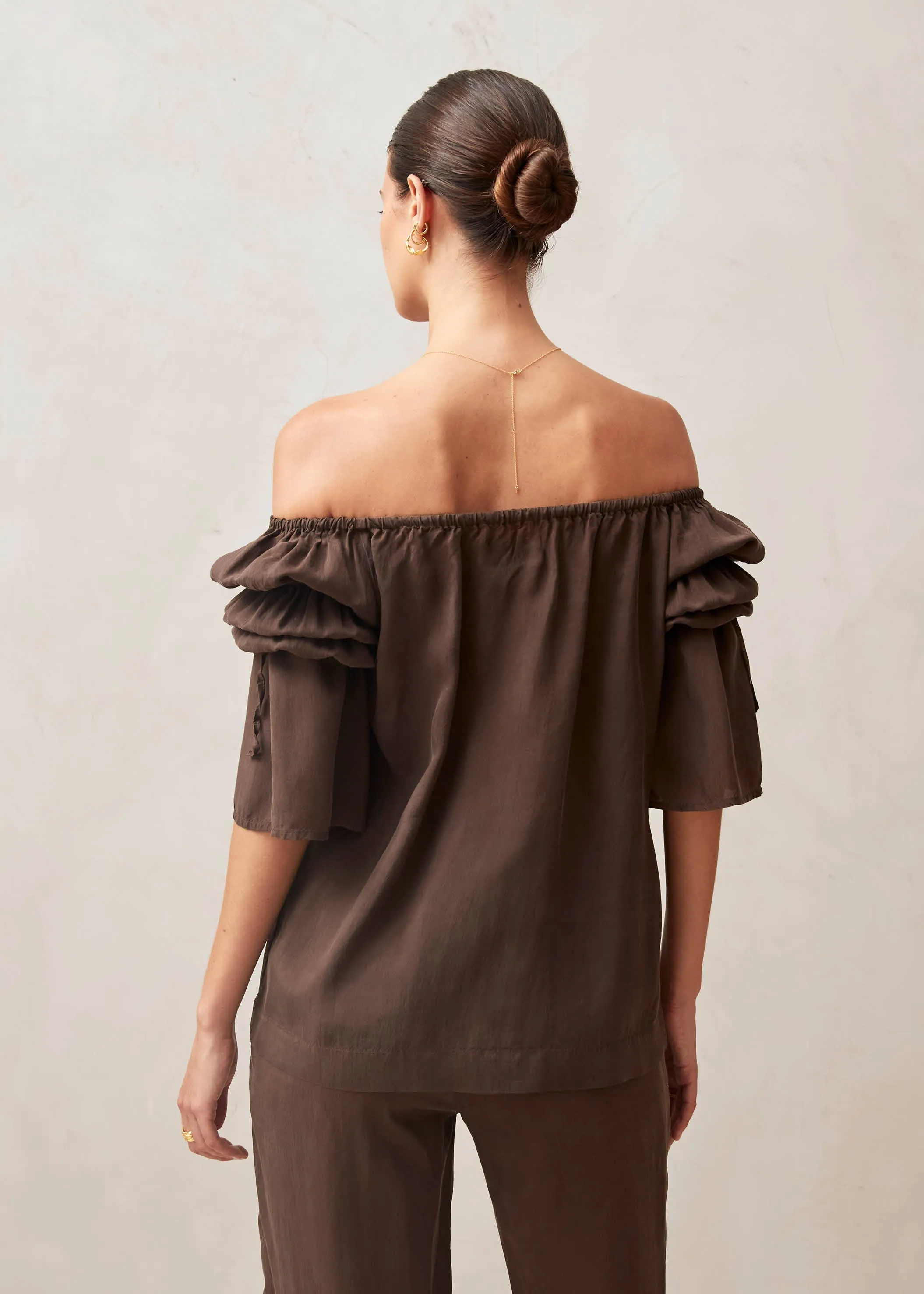 Mersea Brown Blouse