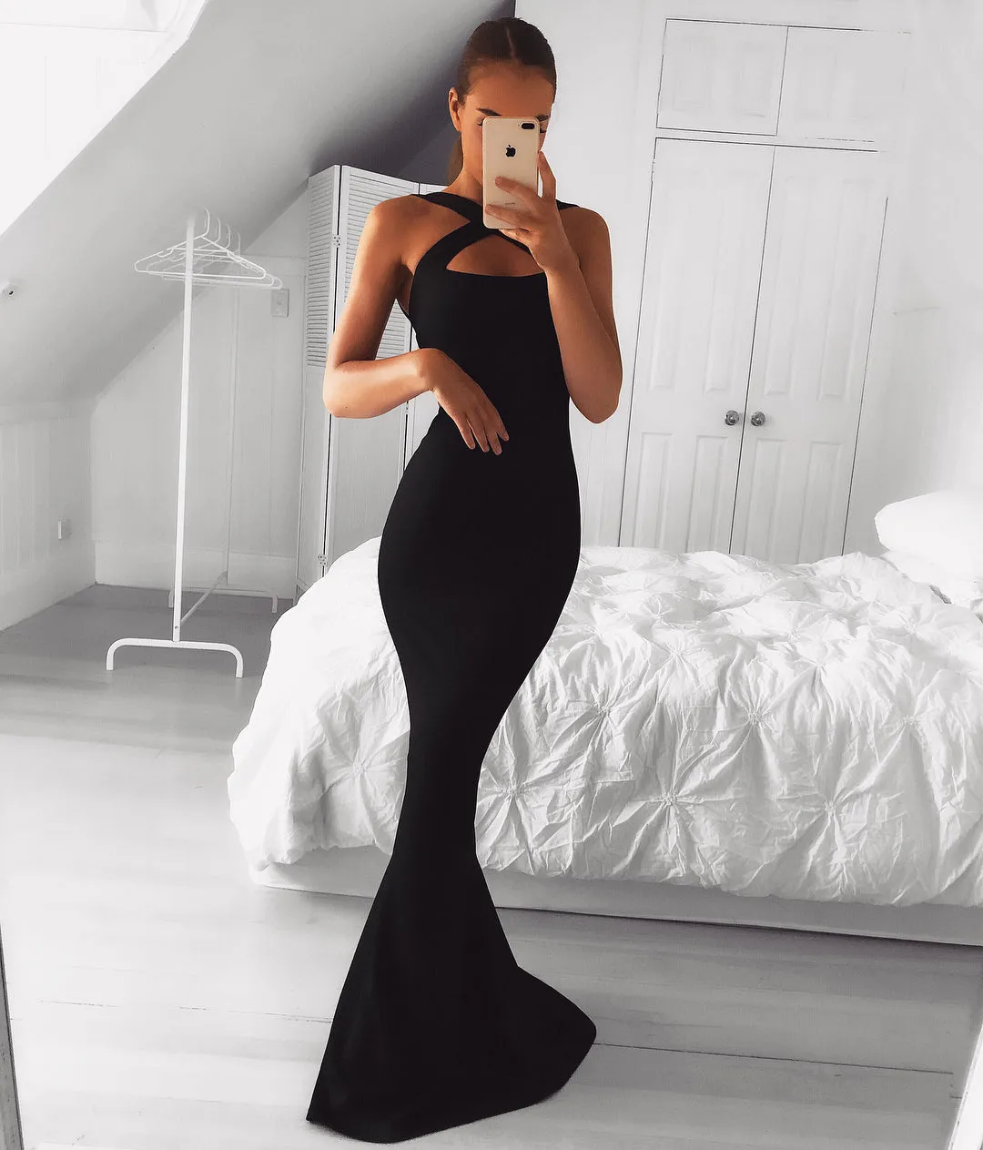 Nookie Viva 2 Way Gown - Black