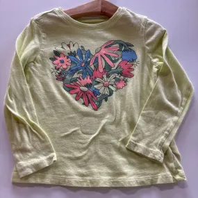 Old Navy Heart LS Tee - 4T