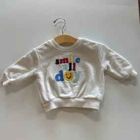 Old Navy Smile Crewneck - 3/6m