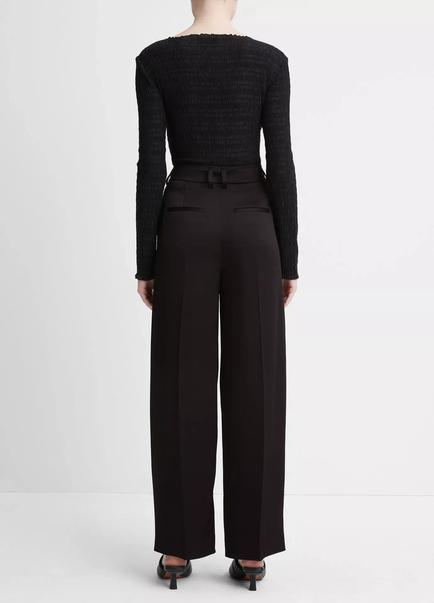 Satin Wide Leg Pant