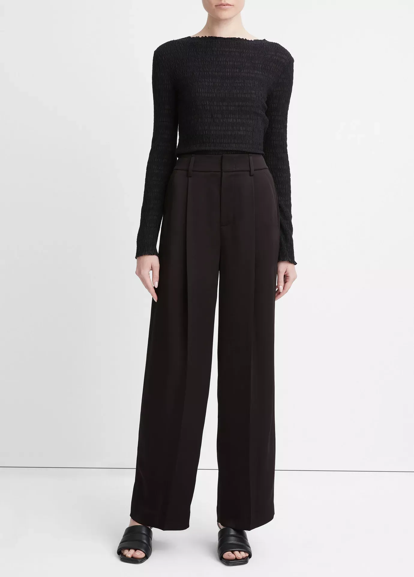 Satin Wide Leg Pant