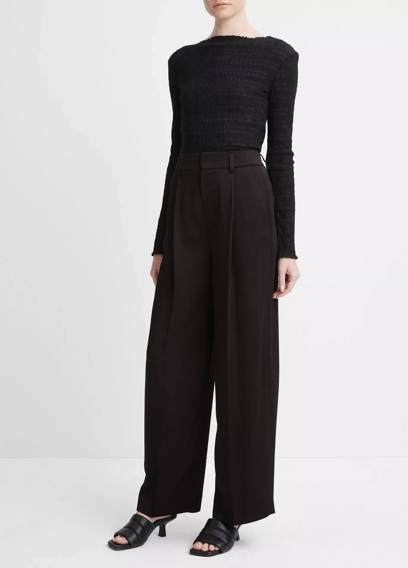 Satin Wide Leg Pant
