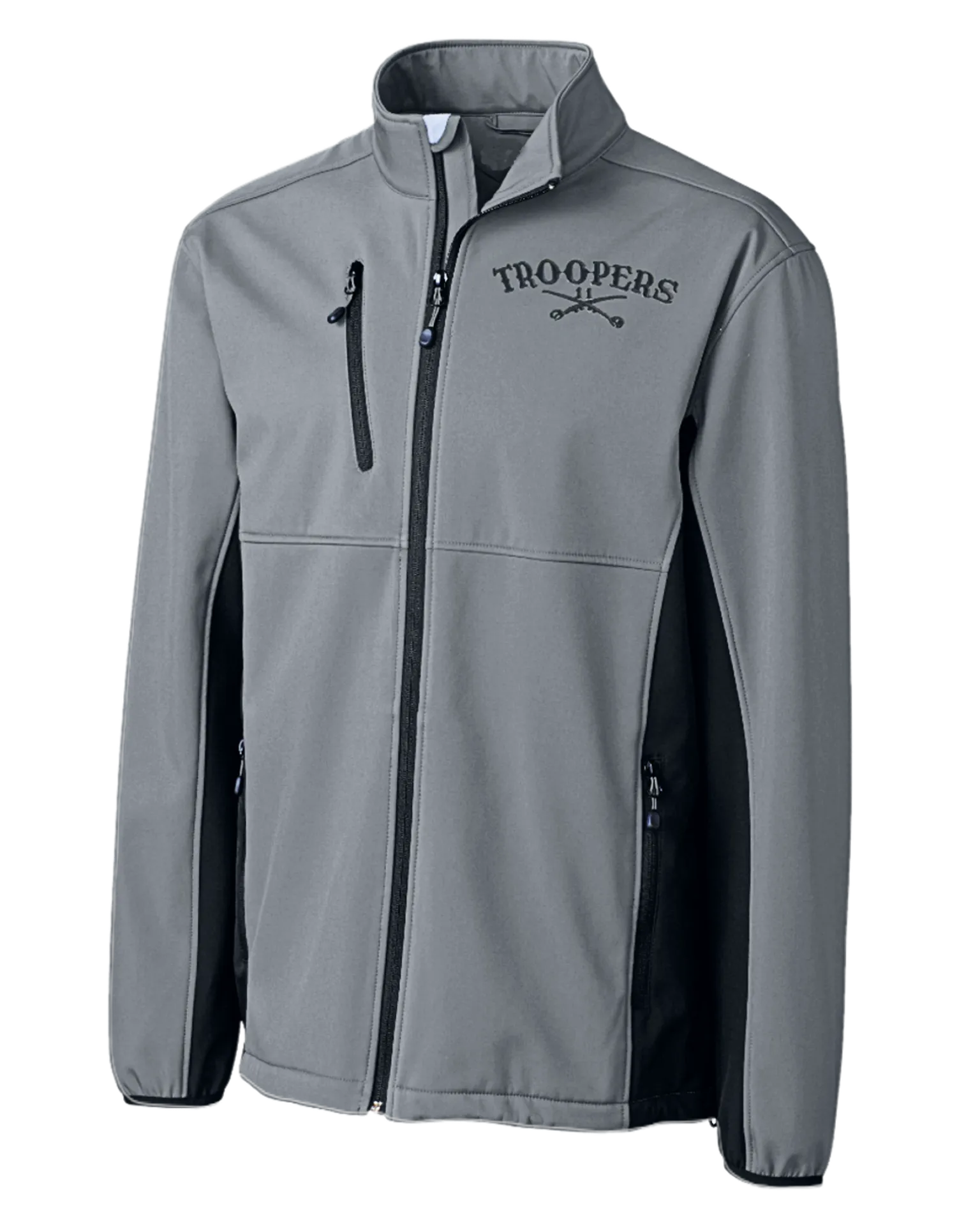 Slate Full-Zip Softshell Jacket